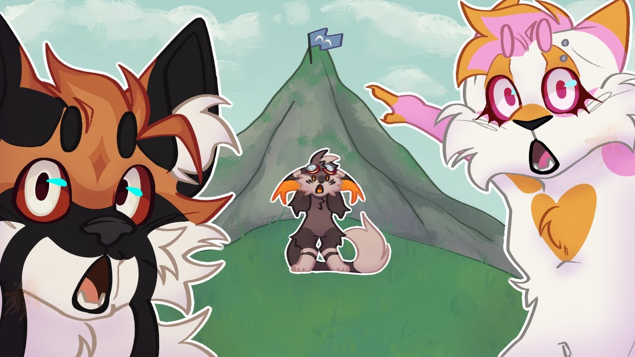 Climbing up a mountain with my Friends (Peak)