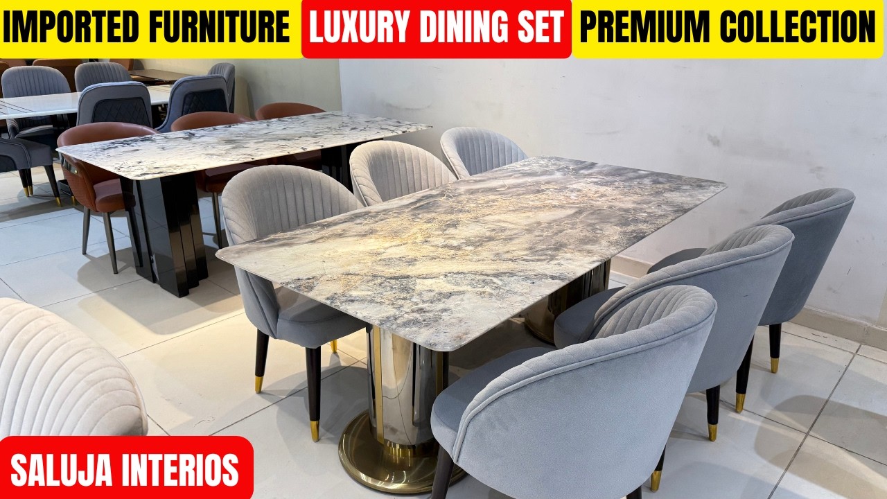 Imported Dining Table & Chair | Multipurpose Cabinet, Centre Table & Crockery Unit Collection