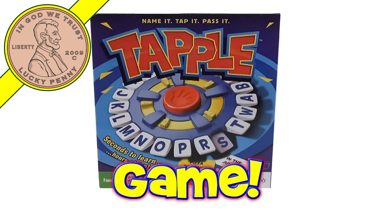 How To Play The Game Tapple The Fast Paced Word Game, USAopoly
