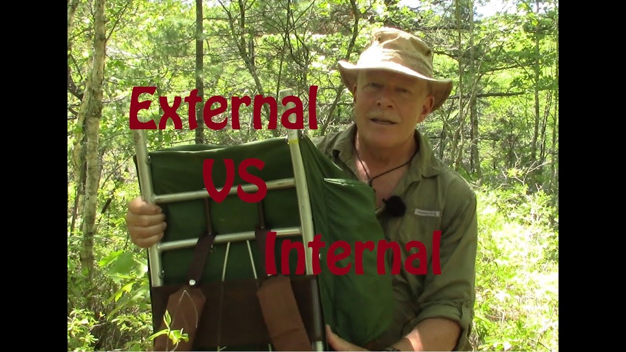 External VS Internal Frame Packs for Bushcraft