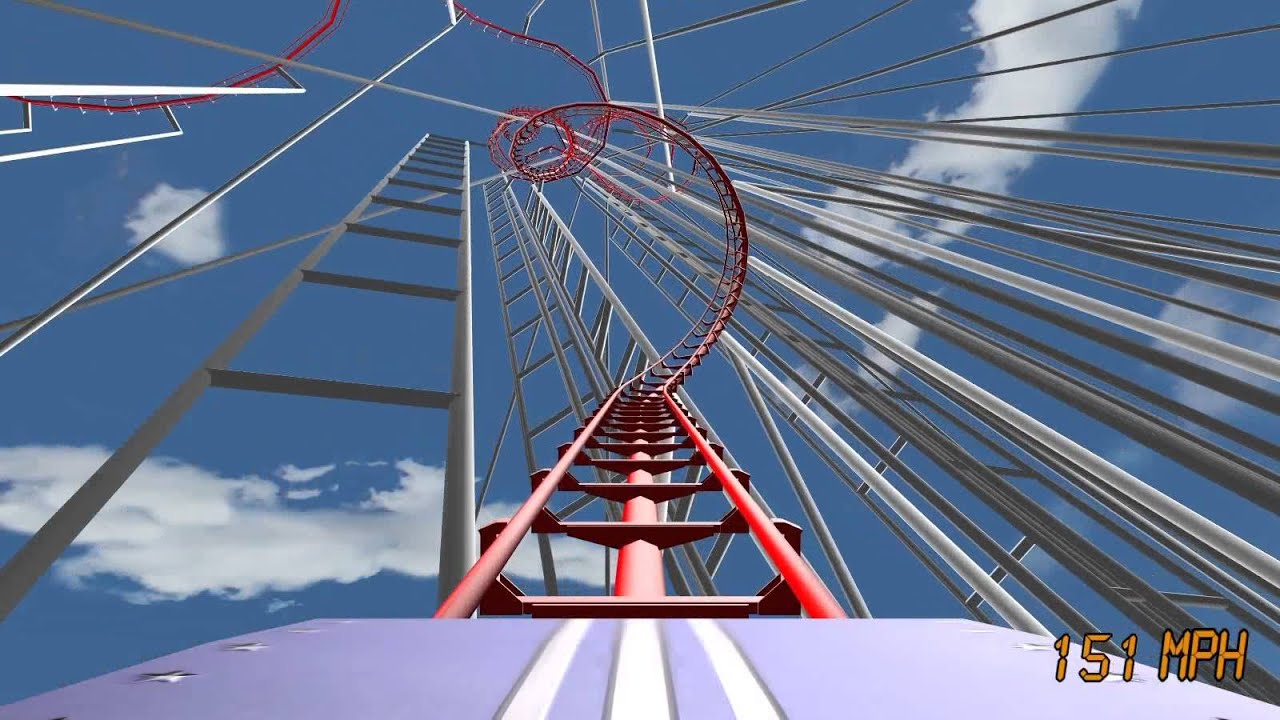 Roller Coaster Rampage - FailCoaster #1 (First Person View)