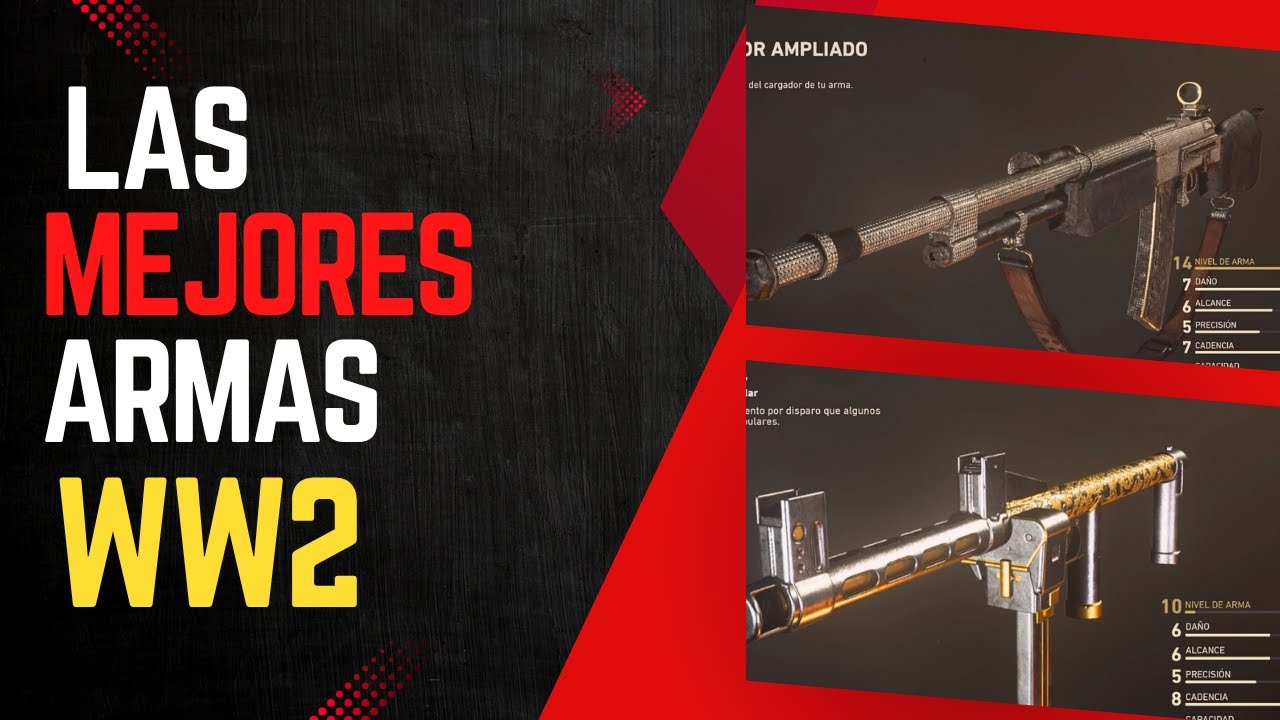 Call of Duty WW2 en 2025 LAS MEJORES ARMAS EN MI OPINIÓN