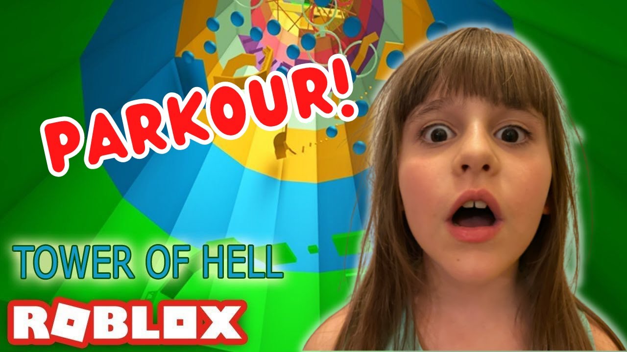 Azzurra sale sulla TOWER OF HELL di ROBLOX