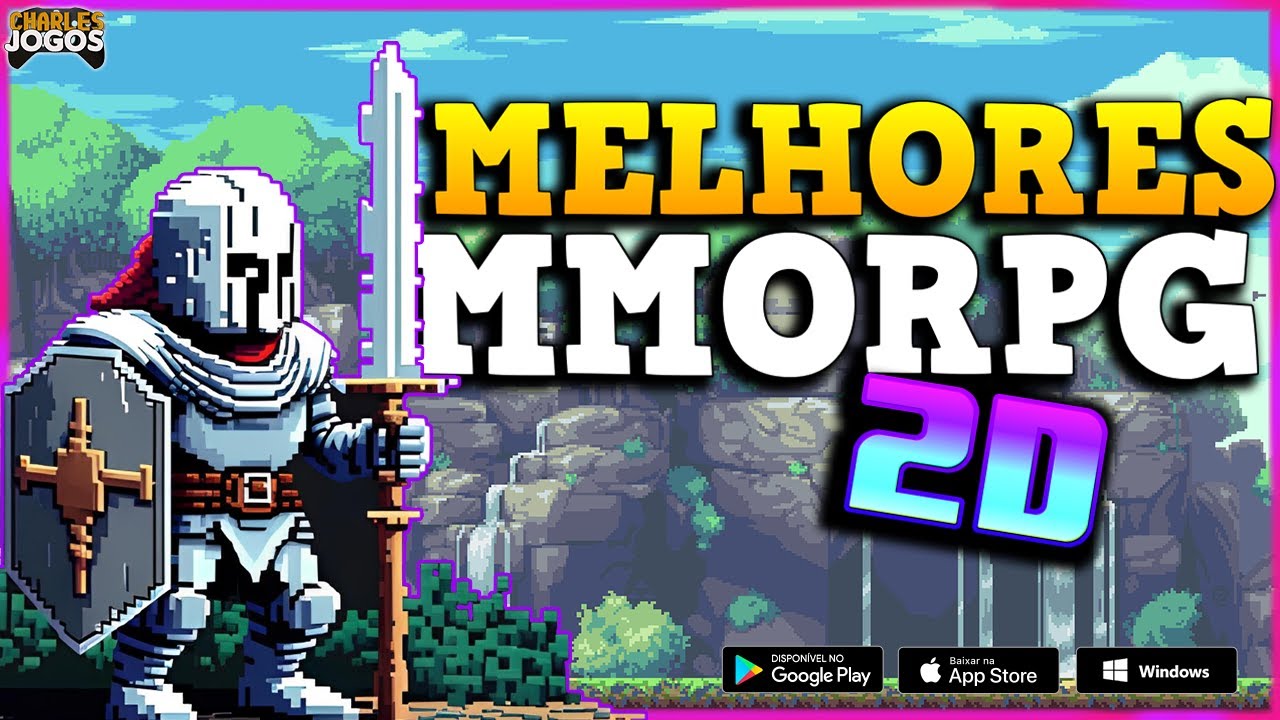 MELHORES MMORPG 2D MOBILE EM 2024 (ANDROID, IOS E PC) - LEVES E GRÁTIS (parte 2)