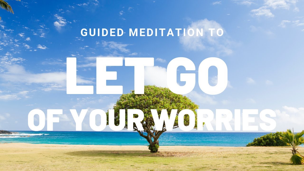 Release anxiety stress & overthinking guided meditation 10 minutes