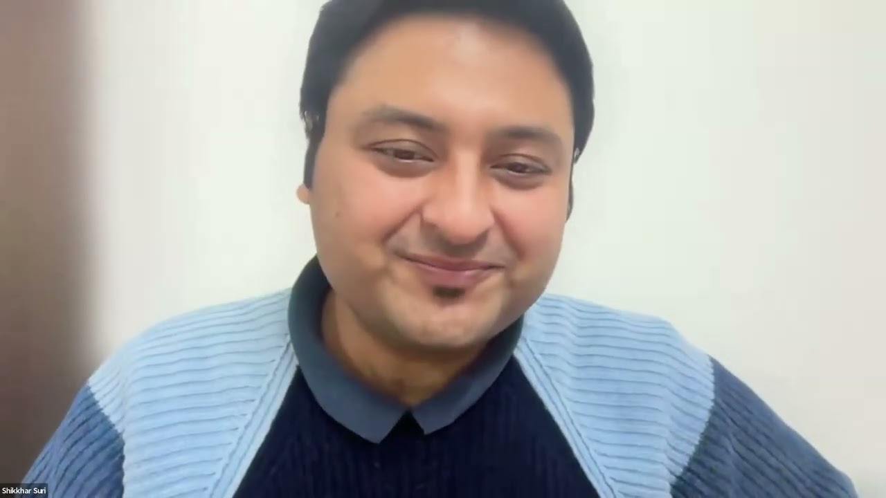Rajesh Kumar Singh - This experience has been better than I imagined.