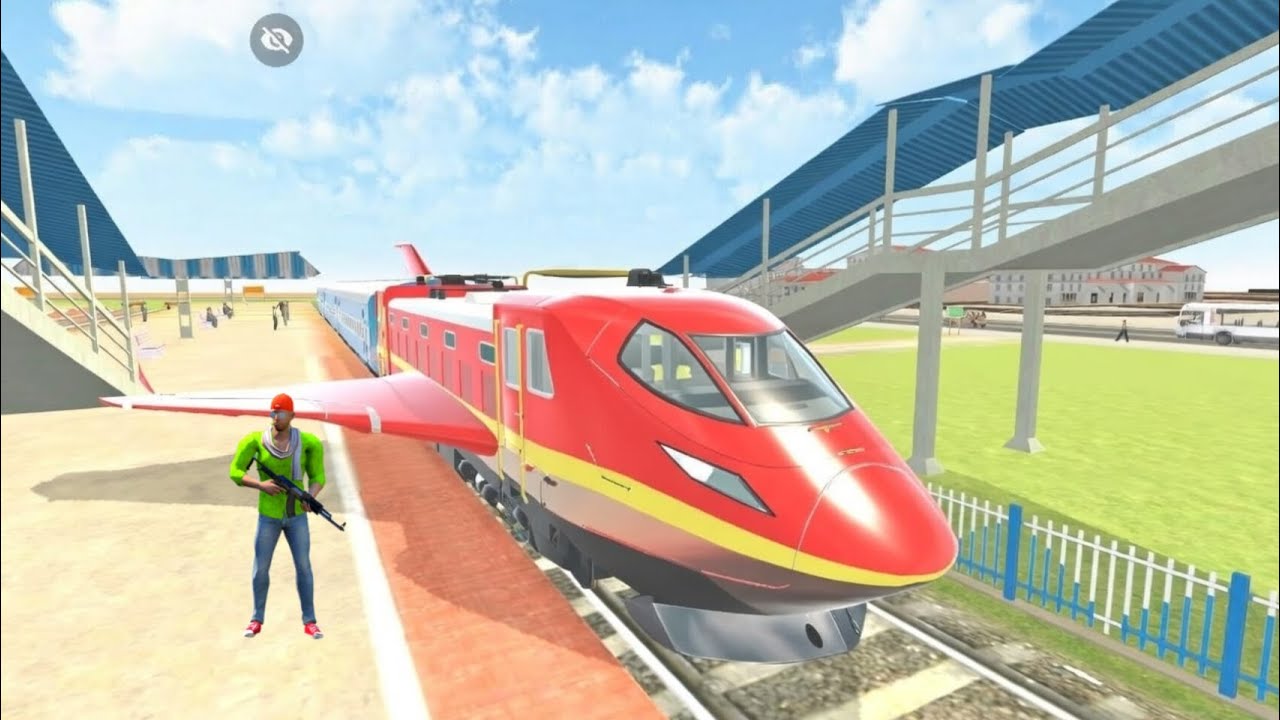 Franklin ke city me airplane wali train aa gayi 😯🤯 in Indian teaft auto simulator
