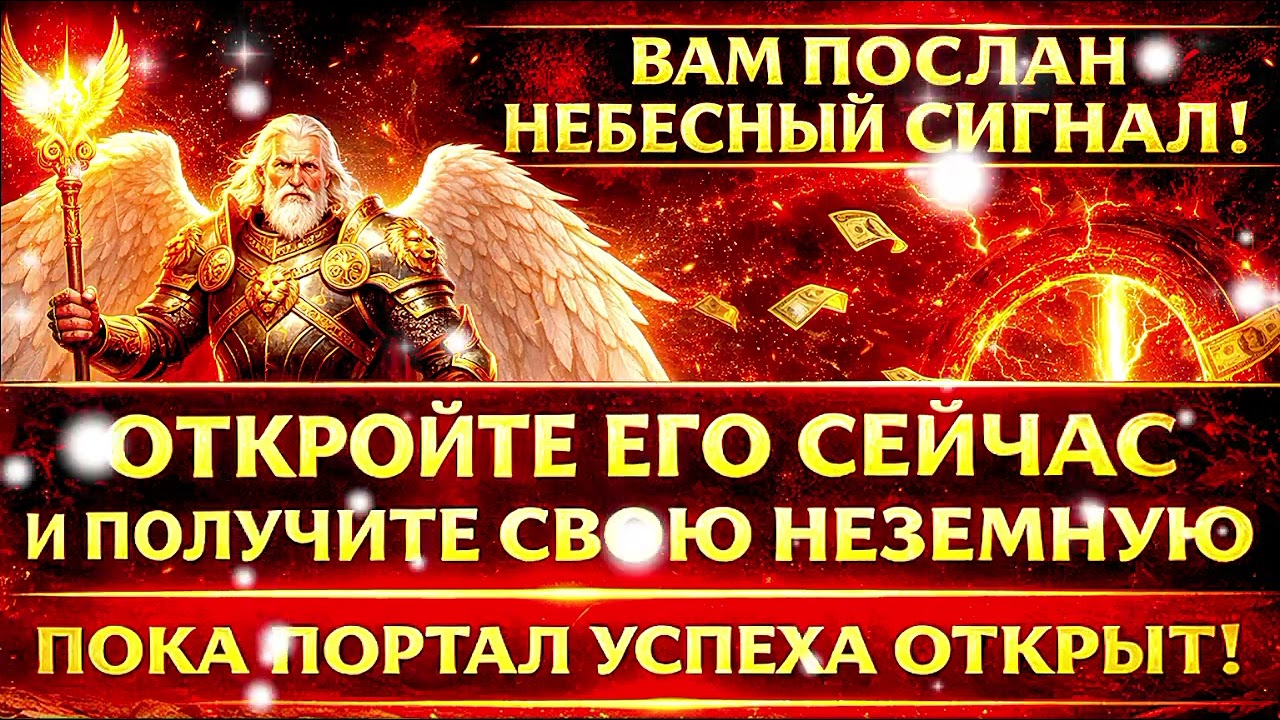 🚨 ВАМ ПОДАН ЗНАК СВЫШЕ! ОТКРОЙТЕ ЭТО ПРЯМО СЕЙЧАС, ПОКА ВАШ НОВЫЙ ЭТАП ЖИЗНИ НЕ НАЧАЛСЯ! ✨