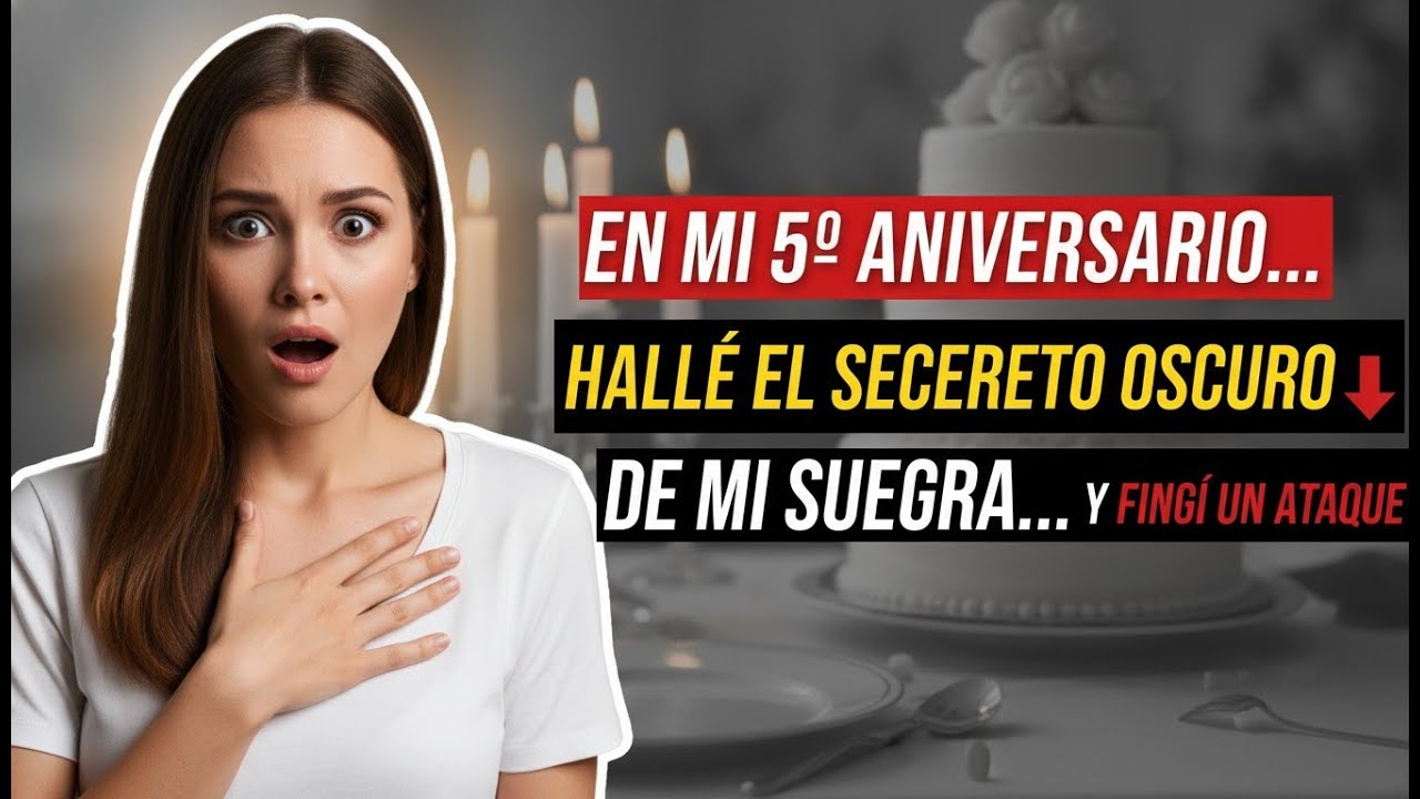 En mi 5º aniversario hallé el secreto oscuro de mi suegra… y fingí un ataque