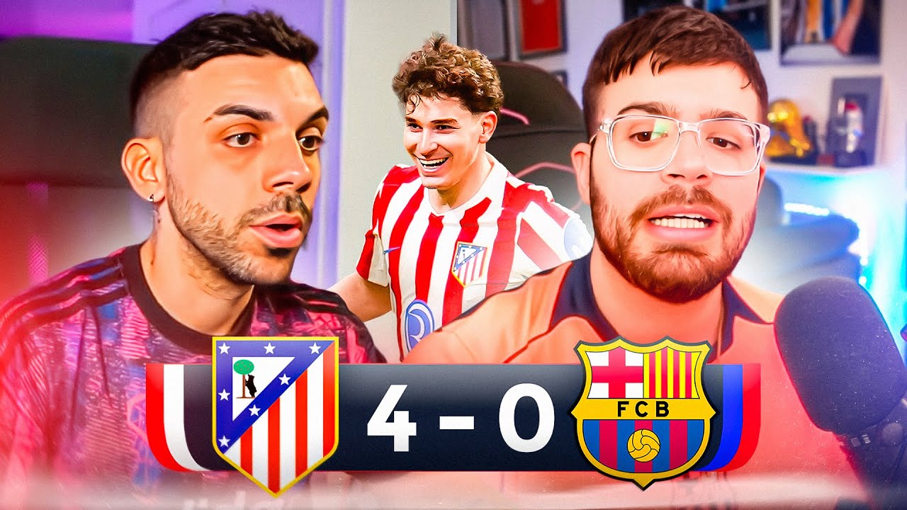 🔴 ATLETICO DE MADRID 4-0 FC BARCELONA | DESTROZAN AL BARÇA EN COPA DEL REY (RESUMEN) DjMaRiiO