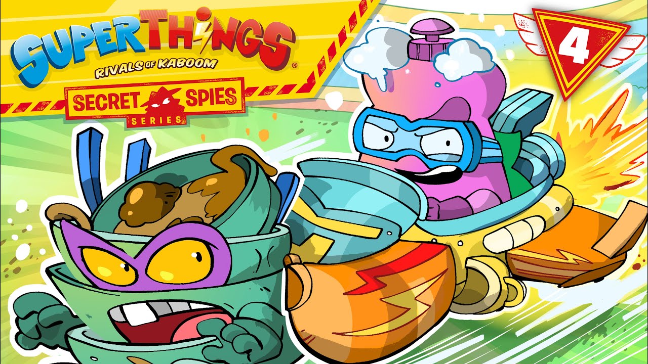 ⚡SUPERTHINGS EPISODES😎 Ep 4 How to become a SUPERTHING ⚡ |CARTOON SERIES for KIDS