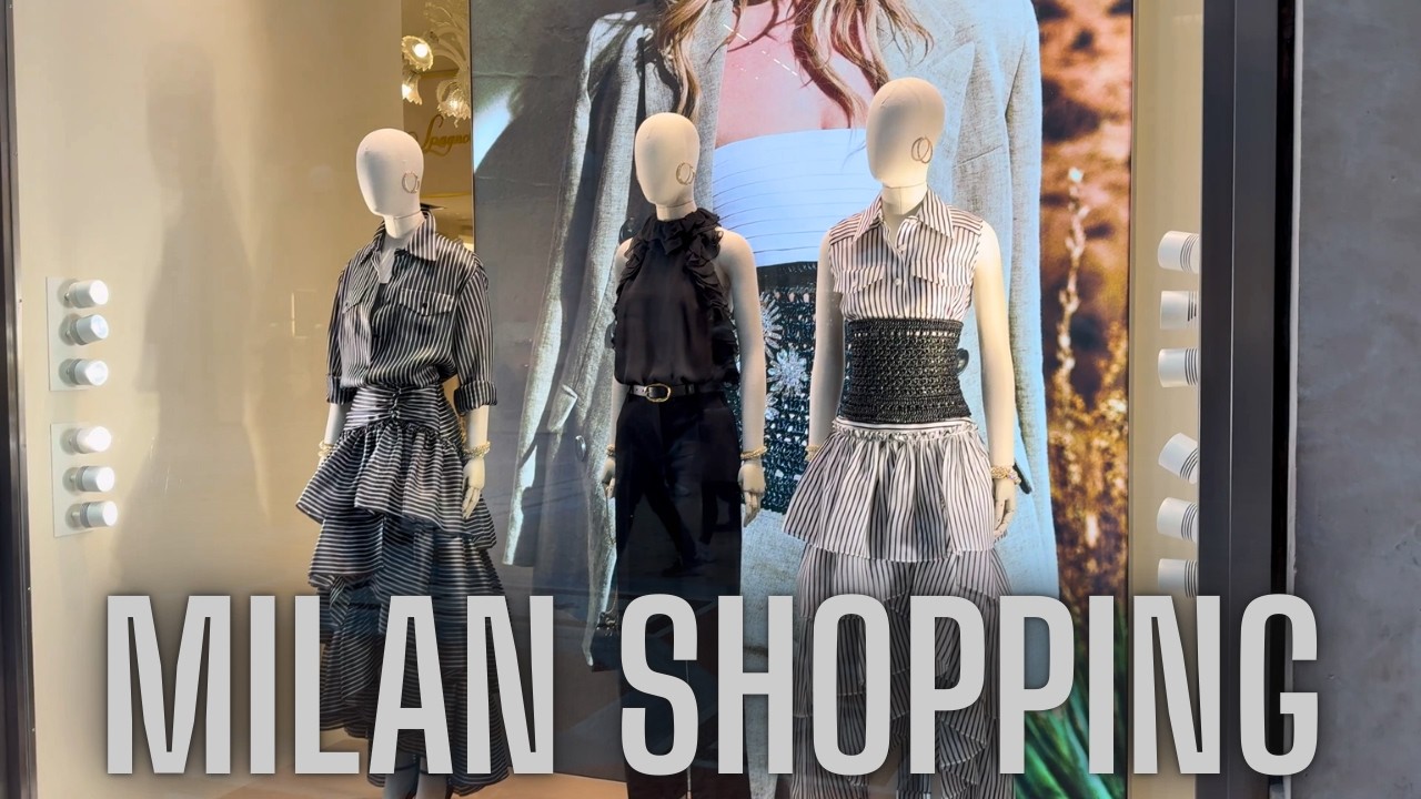 Luxury Window in Milan 🇮🇹 | Exploring Galleria Vittorio Emanuele II & Milan’s Most Luxury Stores