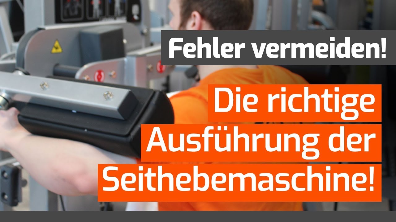 Die richtige Ausf&uuml;hrung der Seithebemaschine! - Technikcheck