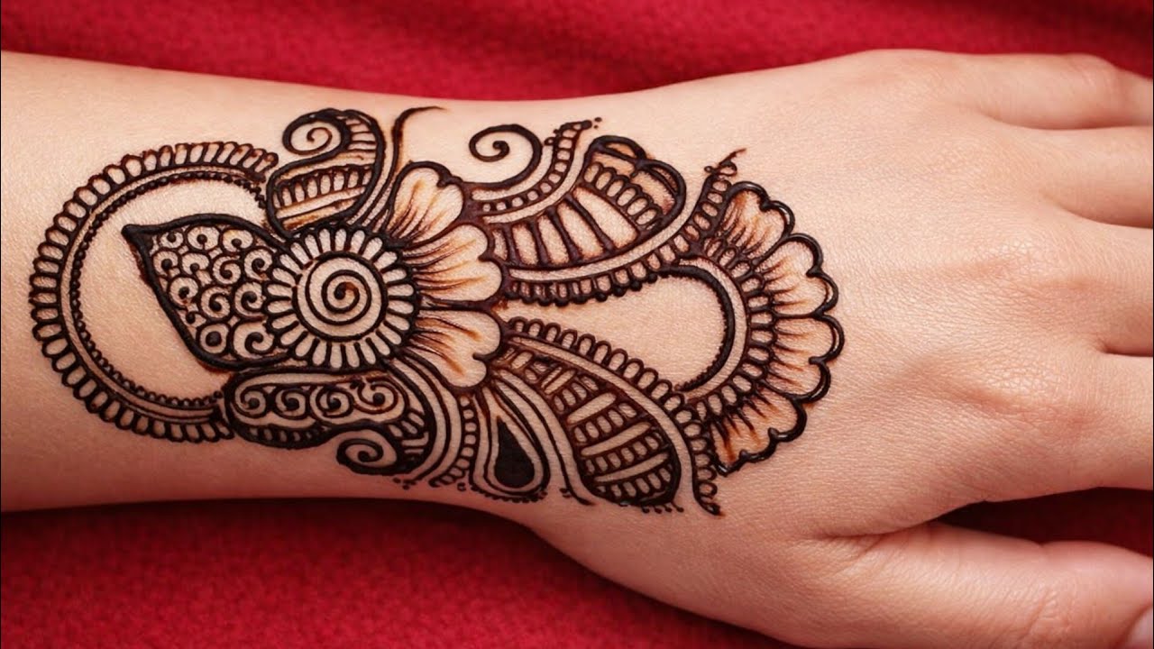 Beautiful Arabic Mehndi Design for Full Hand | Easy & Latest Henna Design 2026