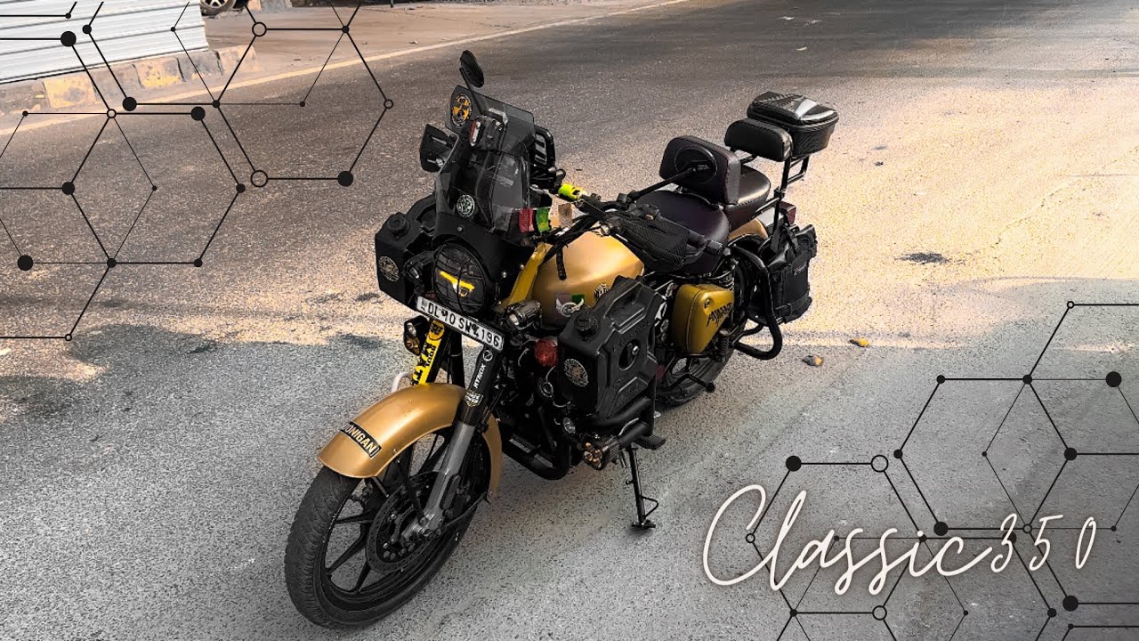THE BOSS LEVEL MODIFIED - Classic 350 Tourer | FULLY LOADED 🔥