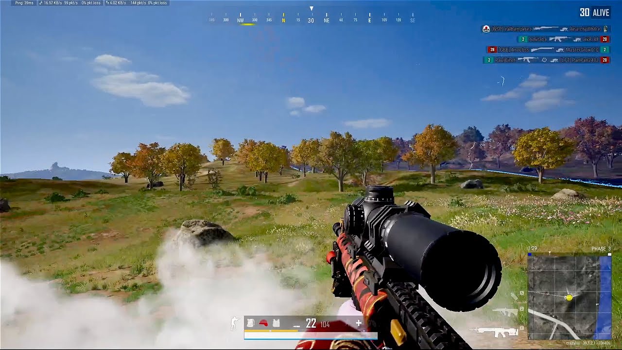 TWIS_LU plays the Most Craziest Solo Squad Game of PUBG