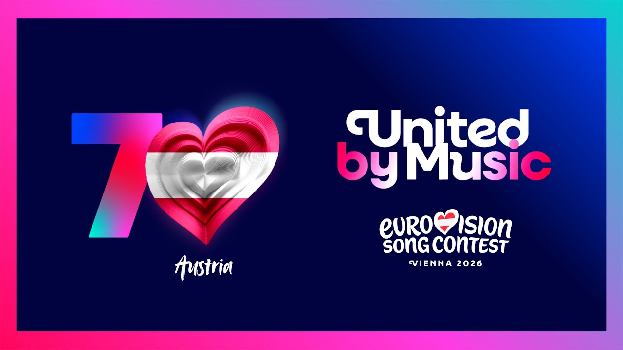 🏳️ 2026 Eurovision Song Contest (70th Anniversary) · Logo Flags: 52 participating countries + 🇰🇿🇽🇰