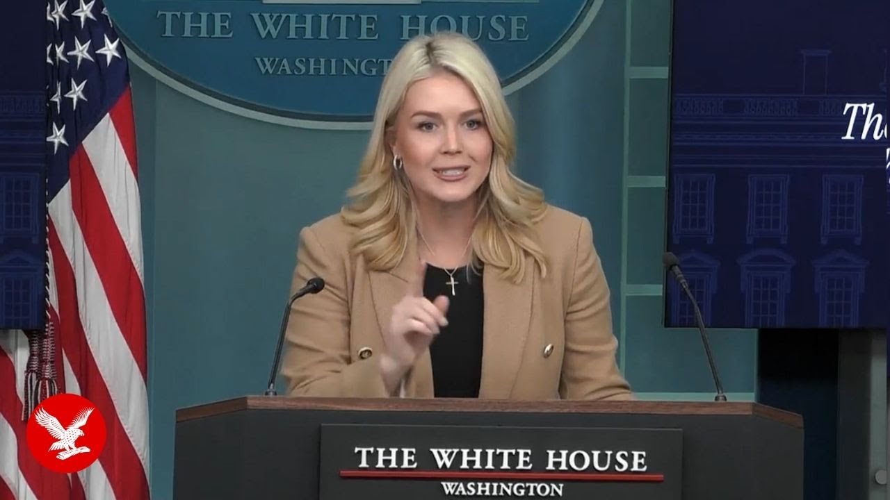 Karoline Leavitt blows up at reporter that says Renee Good was unlawfully killed