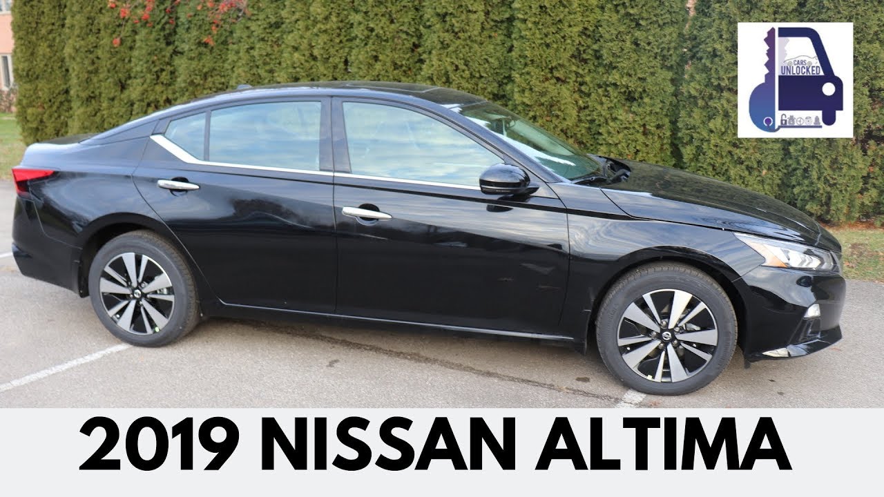 2019 Nissan Altima SV AWD Detailed Walk Around and Review