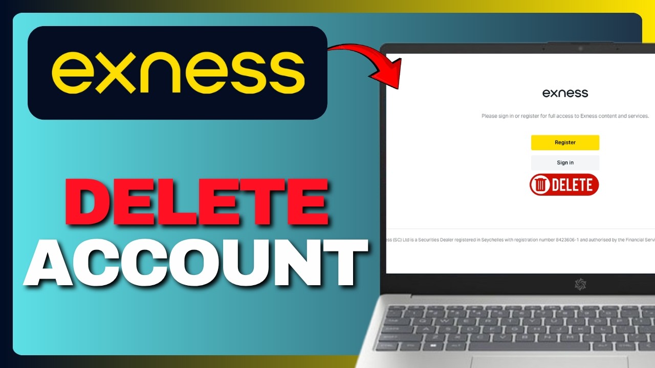How to Delete a Demo Account on Exness (Full Guide) 2026!