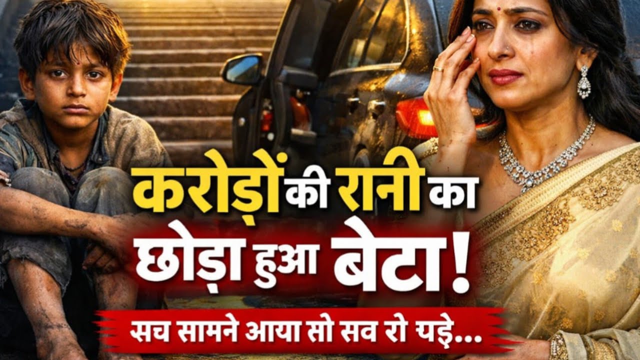 "जिस लड़का को हर दिन मन्दिर आ कर भिख देती थी वो लड़का निकला उसी का बेटा"