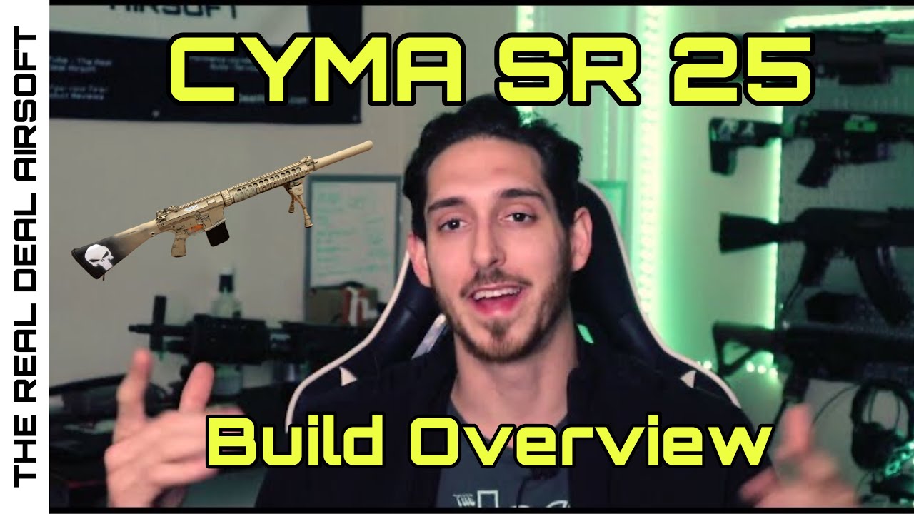 Обзор улучшенной сборки CYMA SR25 Custom