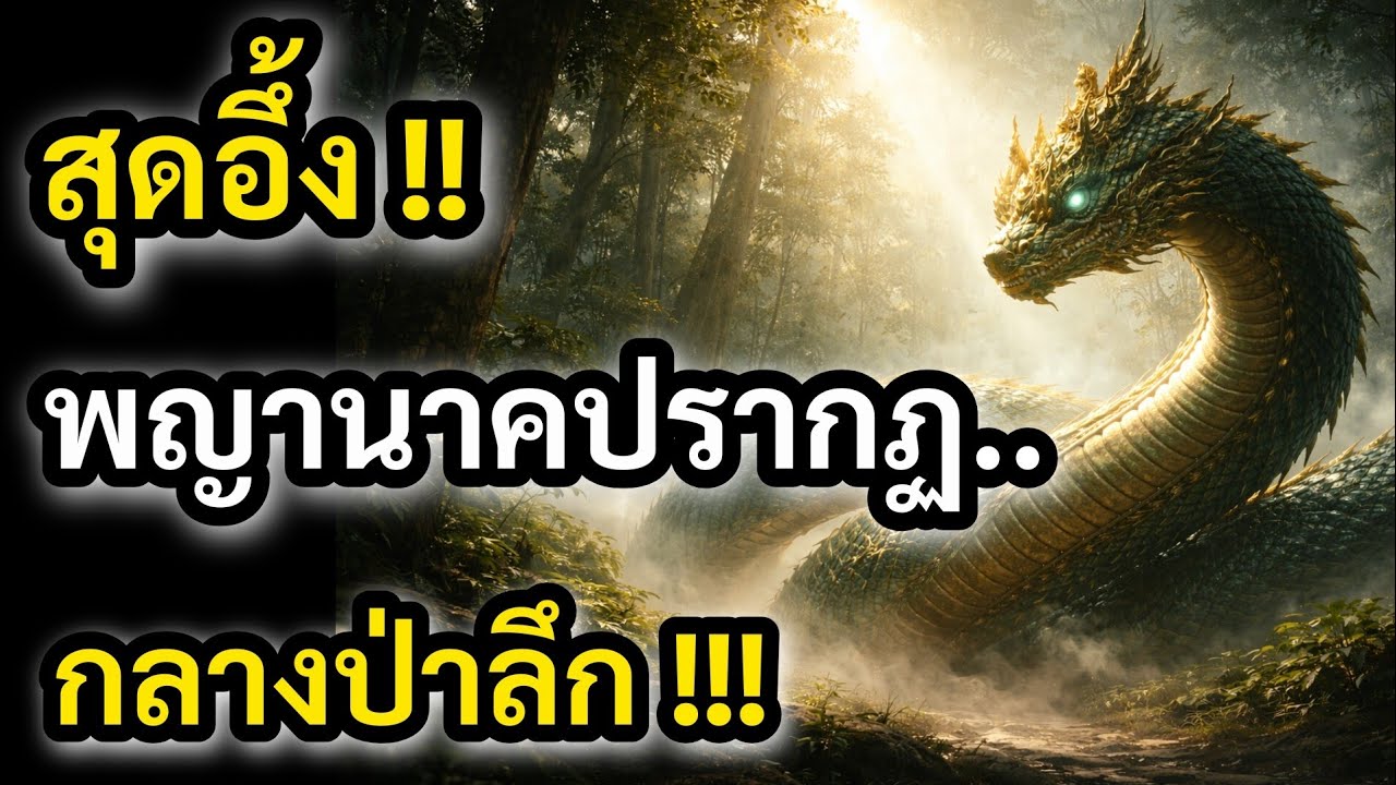 พบพญานาคในป่าลึก!! เรื่องจริงจากพระป่า