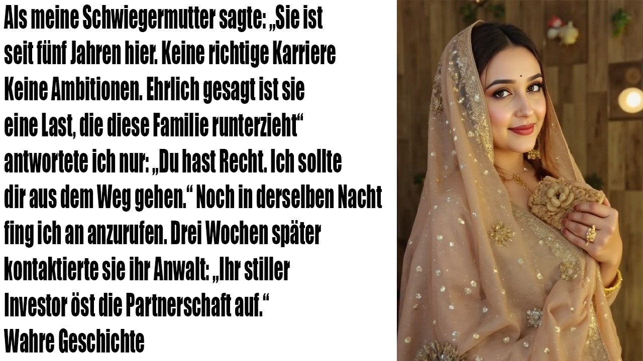 Als meine Schwiegereltern mich als Belastung bezeichneten, änderte meine 600.000-