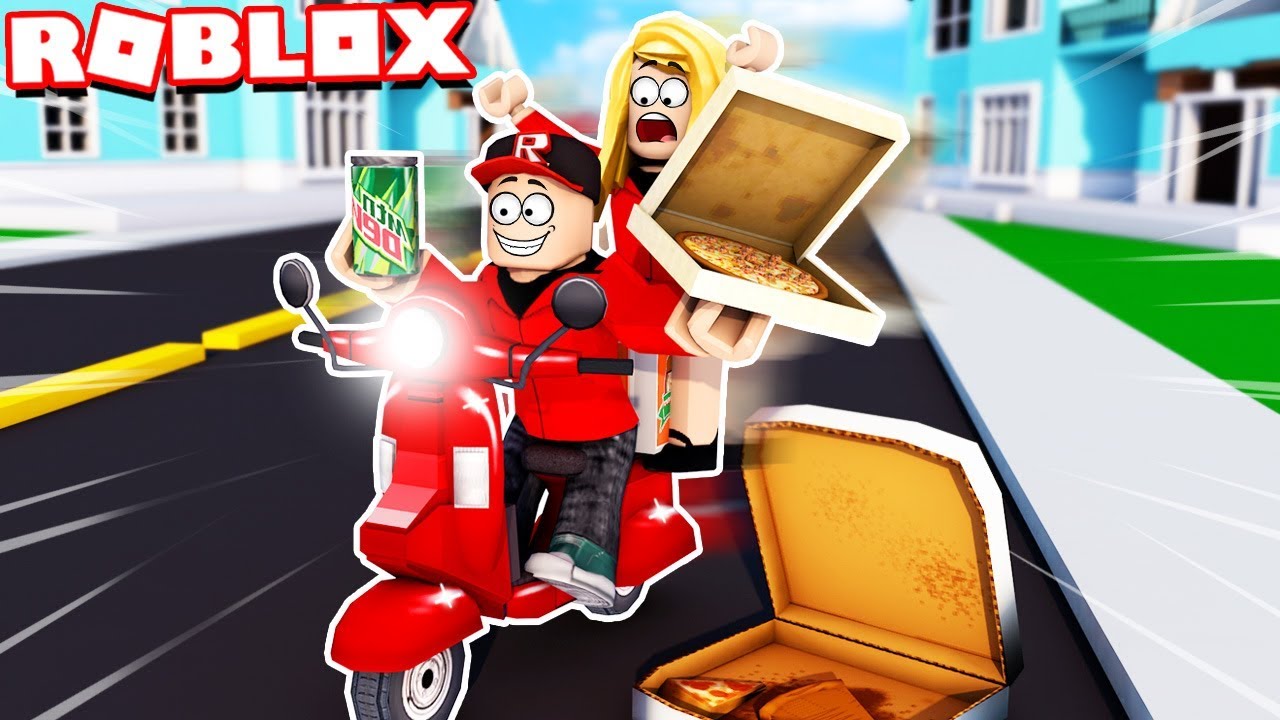 PIERWSZY DZIEŃ PRACY W PIZZERII!!! (Roblox Work At Pizza Place) | Vito i Bella