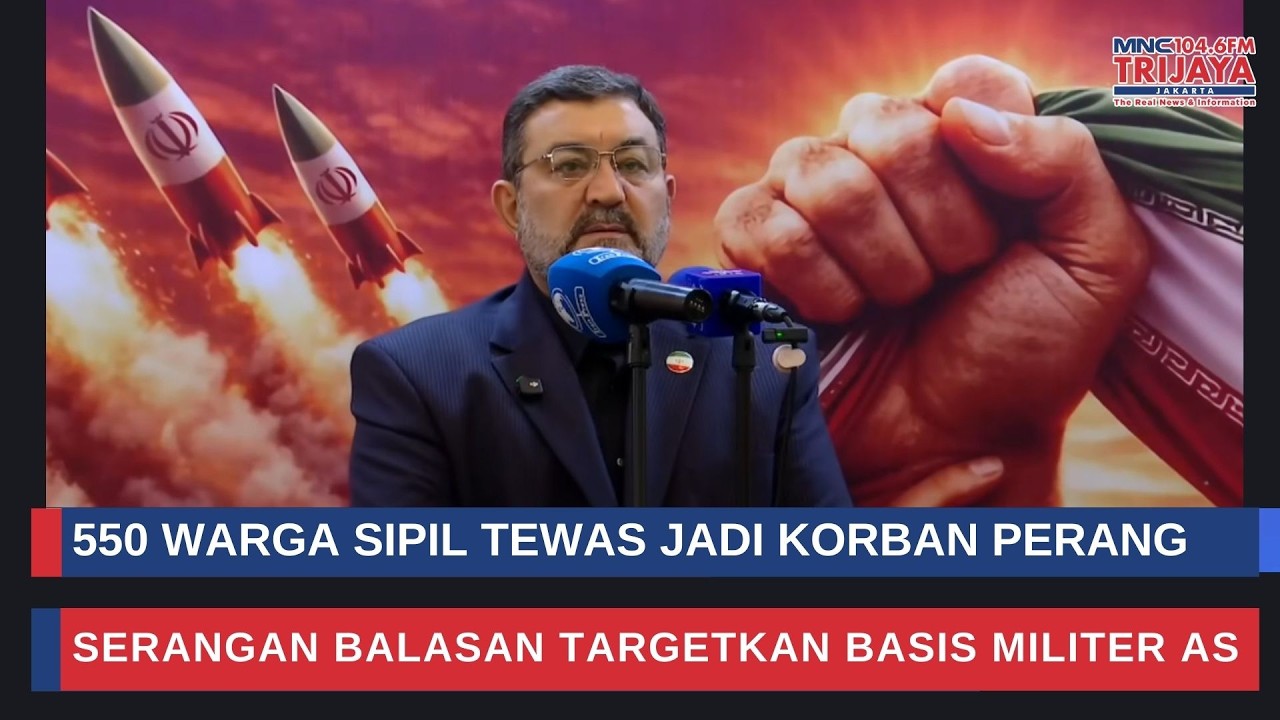 Perang Terbuka Timur Tengah, Dubes Iran: Sesuai Aturan PBB, Iran Berhak Bela Diri | Trijaya Update