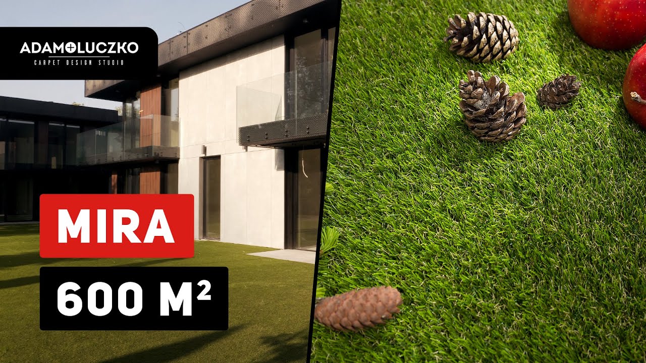 600m2 Trawy Sztucznej Mira z eTrawa.pl zainstalowane u dewelopera | Adam Łuczko Carpet Design Studio