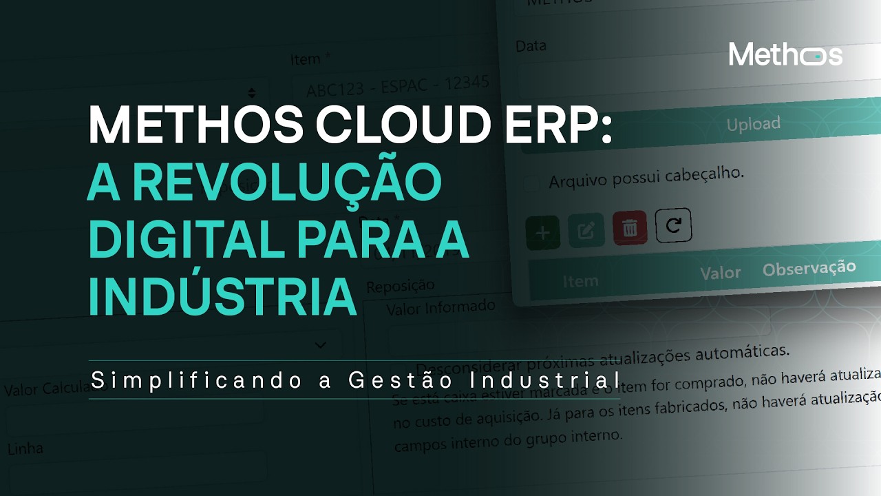 Conheça o Methos Cloud ERP