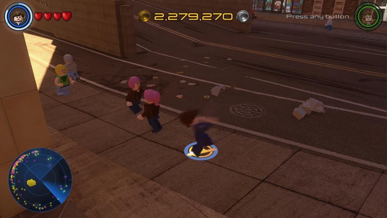 LEGO MARVEL's Avengers - Free Roam Gameplay  - Maria Hill