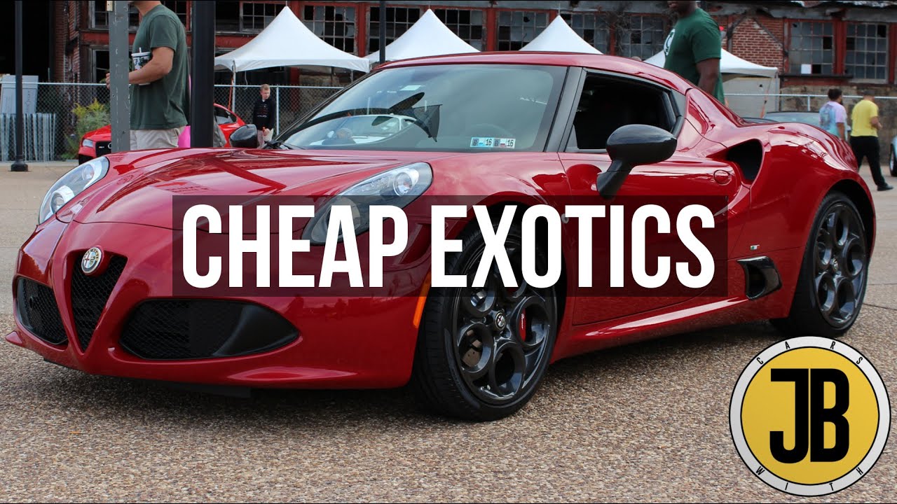 Top 5 CHEAP Exotic Cars (LESS THAN £35k)
