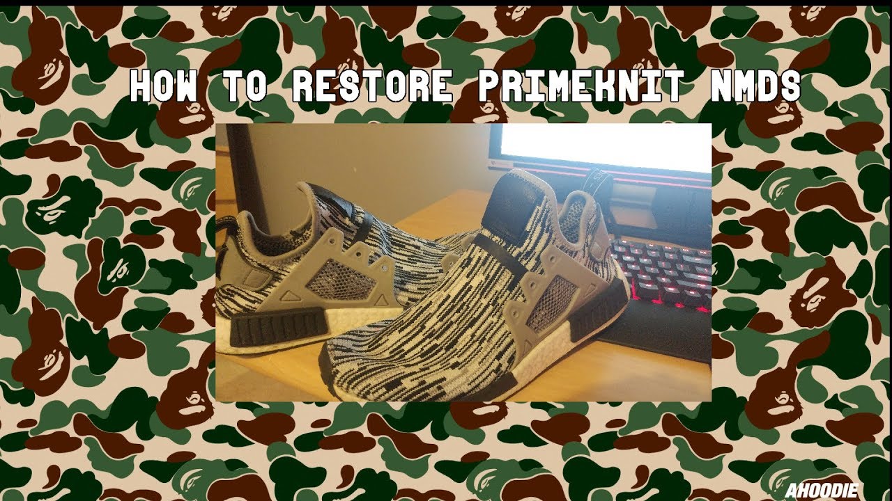 HOW TO CLEAN PRIMEKNIT NMDS ( WORKS FOR ULTRABOOST )