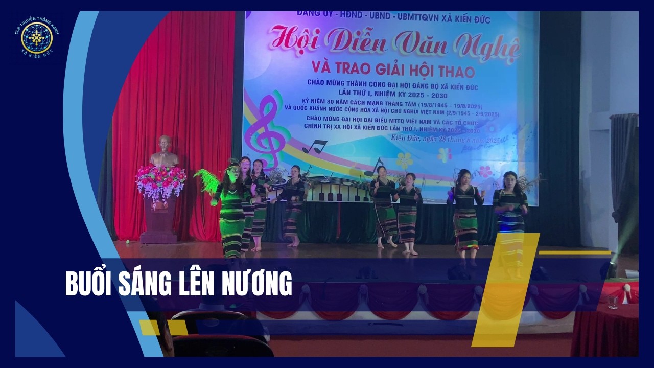 Buổi sáng lên nương | Truyền Thông Xanh Kiến Đức
