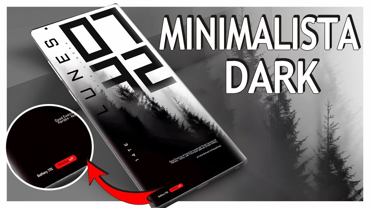🔥TRANSFORMA tu ANDROID Estilo MINIMALISTA DARK Elegante [Nova + Smart Launcher] Personalización PRO!