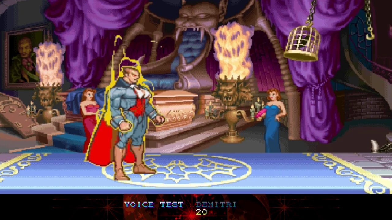 Demitri Maximoff Voicelines and SFX | Darkstalkers/Vampire