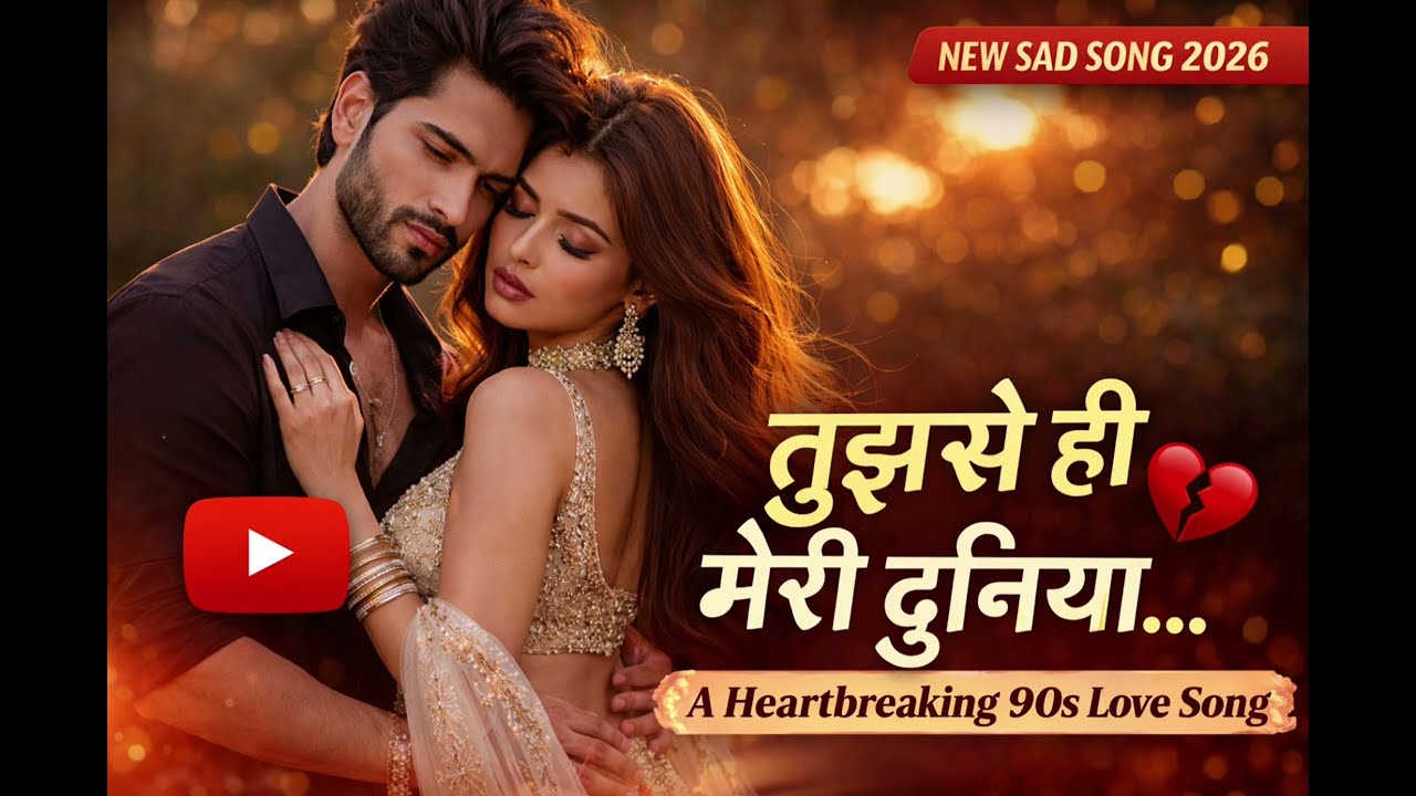    तुझसे ही मेरी दुनिया ❤️ | New Sad Song 2026 | 90s Romantic Love Song ! Hindi Romantic Song
