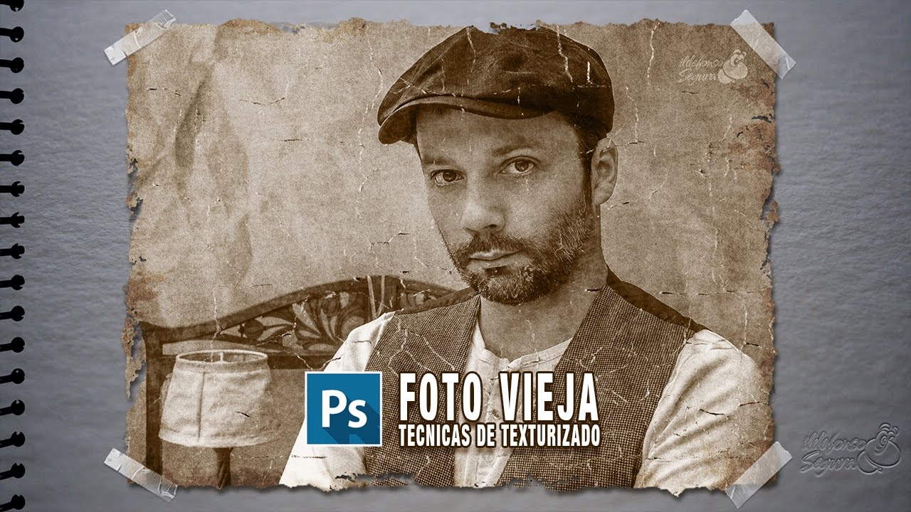 Convierte tus fotos en antiguas texturizando con Photoshop // Tutorial by @ildefonsosegura