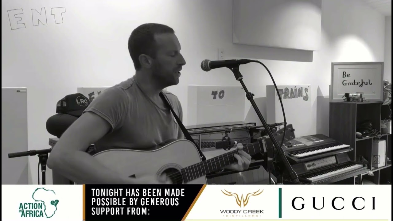 Coldplay's Chris Martin performs 