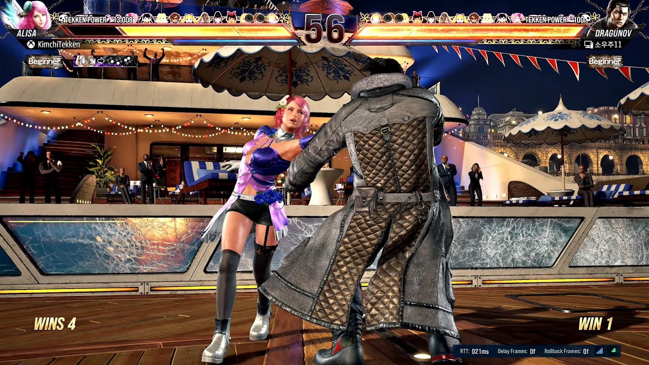 TEKKEN8 match - Alisa vs. Dragunov
