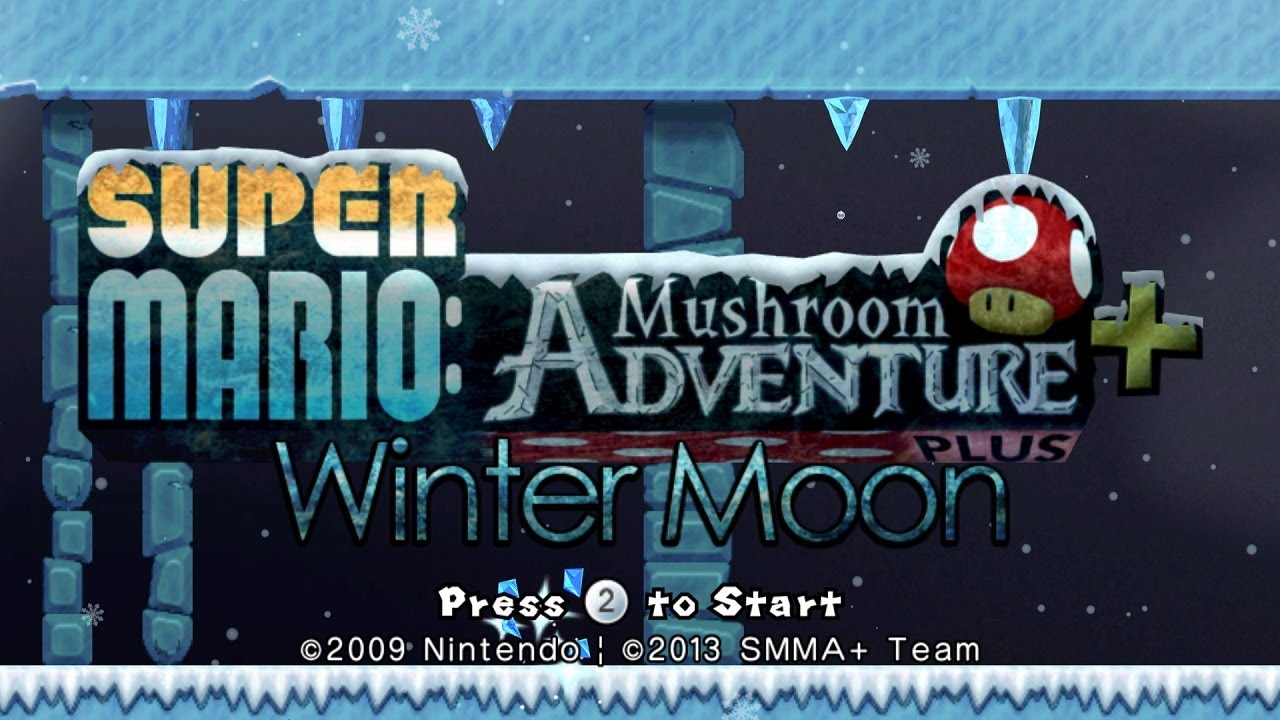 Super Mario  Mushroom Adventure PLUS  Winter Moon