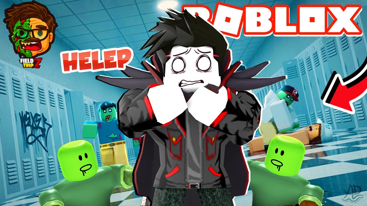 ADA ZOMBIE DI SEKOLAHKU!!! - ROBLOX FIELD TRIP Z