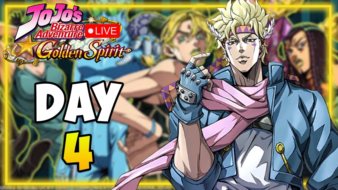 🔴DAY 4 - Summons & Progression - JOJO GS  I Beginner Advice HERE! I Help & Q&A I JOJO Golden Spirit