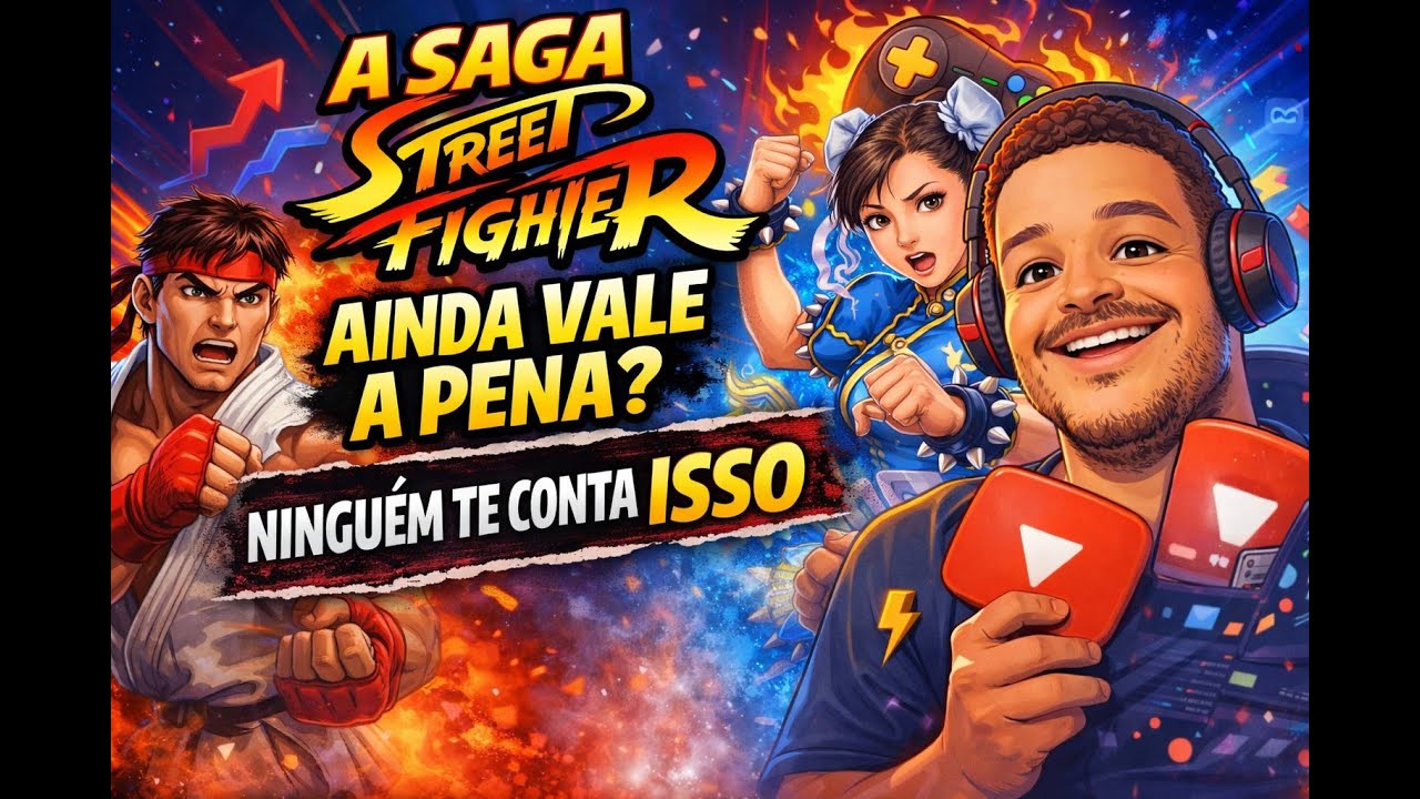 A Saga Street Fighter ainda Vale a pena? “NINGUÉM TE CONTA ISSO”