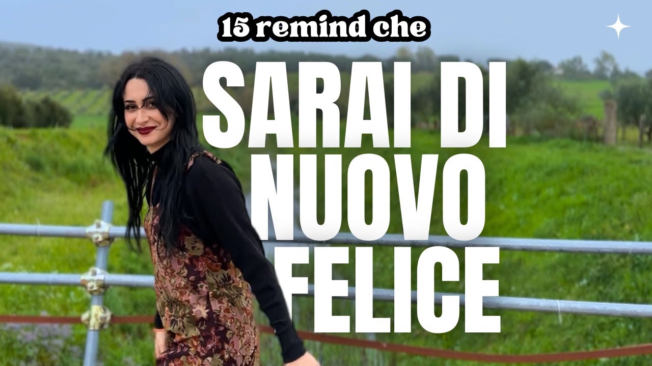 Un video da GUARDARE quando SEI TRISTE