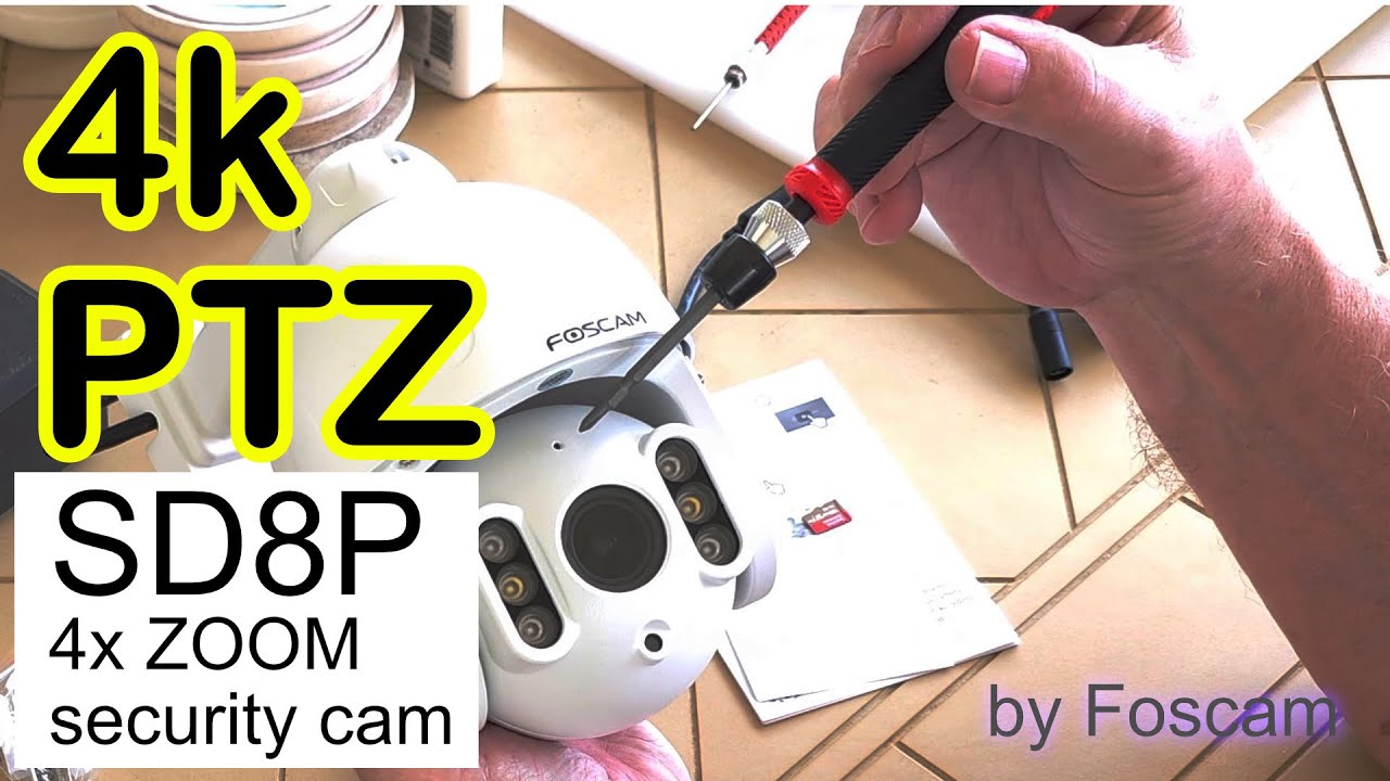 SD8P 4k Point/Tilt/Zoom Foscam