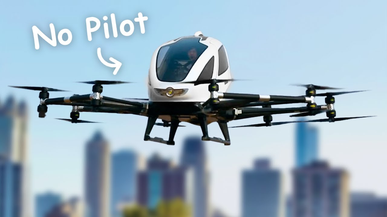China's Self-Driving Electric Flying Taxis