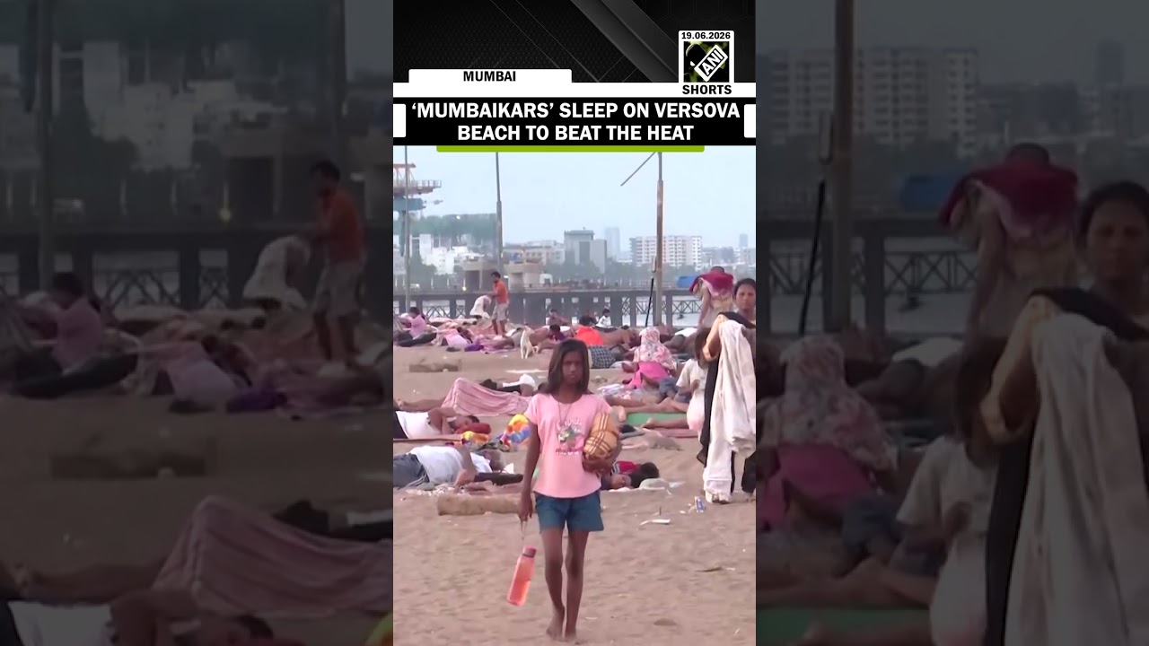 Extreme heat & humidity forces Mumbai residents to sleep on Versova beach, IMD issues yellow alert